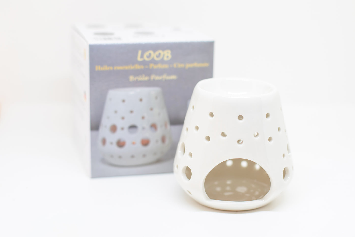 Bruciatore profumo in ceramica