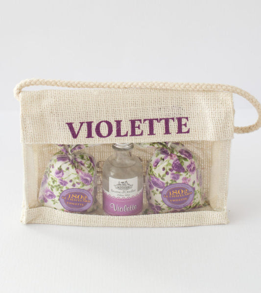 Confezione juta Violetta